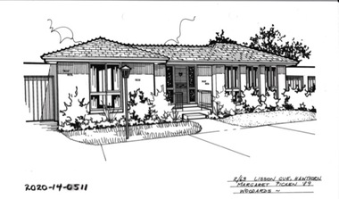 Drawing - Property Illustration, 2/63 Lisson Grove, Hawthorn