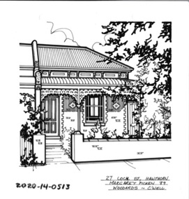 Drawing - Property Illustration, 27 Loch Street, Hawthorn East
