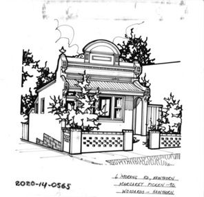 Drawing - Property Illustration, 6 Morang Road, Hawthorn