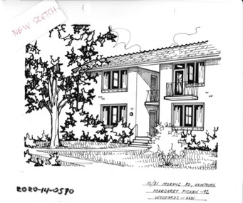 Drawing - Property Illustration, 10/81 Morang Road, Hawthorn, 1993