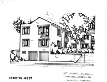 Drawing - Property Illustration, 10/81 Morang Road, Hawthorn