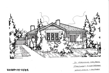 Drawing - Property Illustration, 31 Myrniyong Grove, Hawthorn East