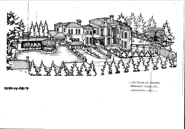Drawing - Property Illustration, 62 Power Street, Hawthorn