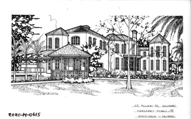 Drawing - Property Illustration, 62 Power Street, Hawthorn