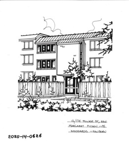 Drawing - Property Illustration, 12/174 Power Street, Hawthorn, 1993