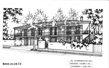 Drawing - Property Illustration, 46 Riversdale Road, Hawthorn, 1993