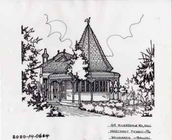 Drawing - Property Illustration, 169 Riversdale Road, Hawthorn