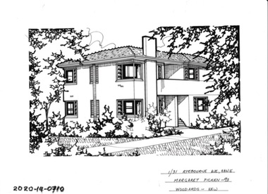 Drawing - Property Illustration, 1/31 Ryburne Avenue, Hawthon East, 1993