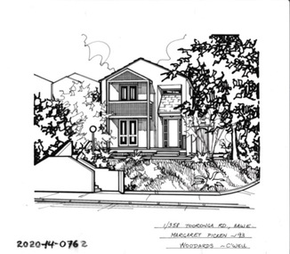 Drawing - Property Illustration, 1/358 Tooronga Road, Hawthorn East, 1993