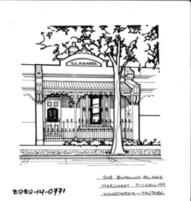 Drawing - Property Illustration, 508 Tooronga Road, Hawthorn East