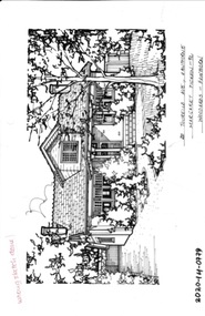Drawing - Property Illustration, 20 Tourello Road, Hawthorn East, 1993