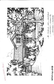 Drawing - Property Illustration, 20 Tourello Road, Hawthorn East