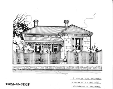 Drawing - Property Illustration, 2 Violet Grove, Hawthorn
