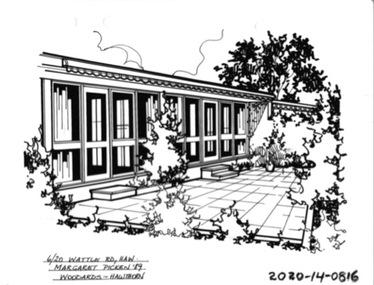 Drawing - Property Illustration, 6/20 Wattle Road, Hawthorn