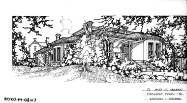 Drawing - Property Illustration, 26 Yarra Street, Hawthorn