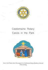 Booklet, Rotary Club of Castlemaine Inc, December 2018