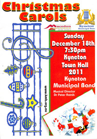 Document, Kyneton Christmas Carols 2011