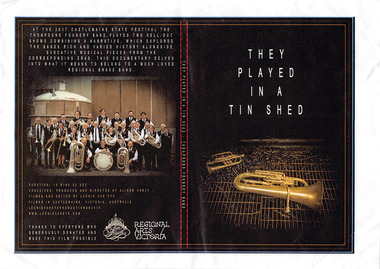 Film - DVD, They Played in a Tin Shed, 2017