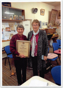 Presentation of Certificate