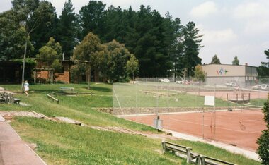 Photograph, Park Orchards Tennis Club and sports pavilion