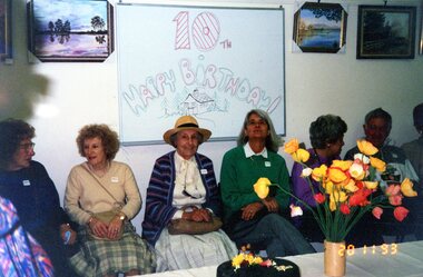 Photograph, Group of people at the 10th Birthday of Park Orchards Community Centre, 1993