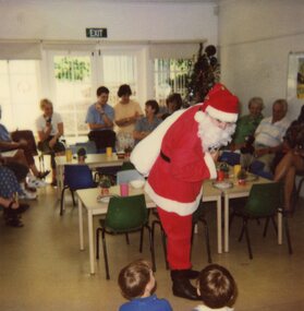 Photograph, Father Christmas at Park Orchards Community House, Unknown date