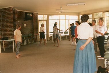 Photograph, Exercise class at Park Orchards Community Centre, Unknown date