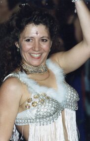 Photograph, Belly-dancer at Park Orchards Community Centre, 1999