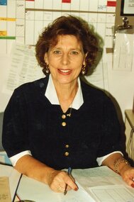 Photograph, Staff member at Park Orchards Community House, Circa 1993