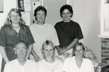 Photograph, Some staff members at Park Orchards Community House, Circa 1993