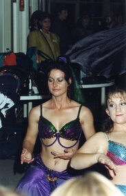 Photograph, Belly-dancer at Park Orchards Community House, 1999