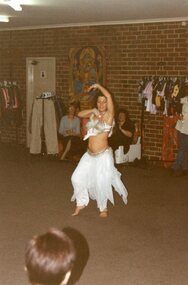 Photograph, Belly-dancer at Park Orchards Community House, 1999