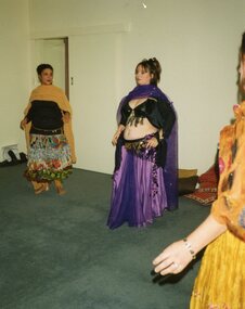 Photograph, Belly dancers at Park Orchards Community House, Unknown date