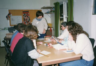 Photograph, Kris Merritt, Patchwork class at POCH, Date unknown