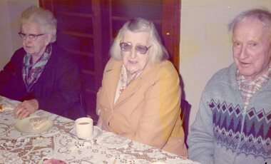 Photograph, Senior citizens at POCH, Date unknown