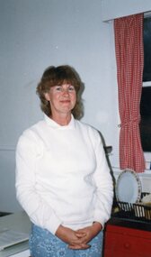 Photograph, Metcalf, who takes step classes at POCH