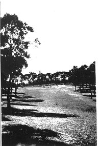 Photograph, Two photocopied photos of Park Orchards golf course, Unknown date
