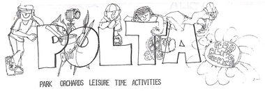 Photograph, 1980 newsletter for POLTA (Park Orchards Leisure Time Activities)