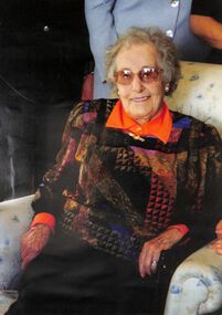 Photograph, Unknown lady at the Park Orchards Community House (POCH), circa 1980s
