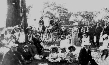 Photograph, The Grantville and Jeetho Agricultural Society's Annual Show: February 1907