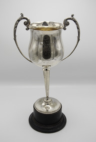 Memorabilia - Silver trophy, Tearaway, 1928 Korong Vale District Trotting Club Cup
