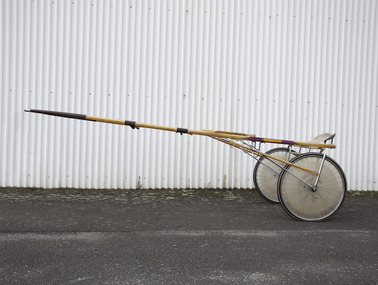 Vehicle - Conway's Royal Speed Race sulky, Royal Speed race sulky used by Ross Conway on Copper Satin