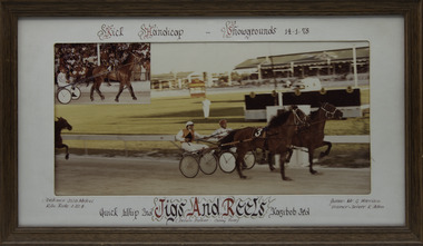 Photograph - Framed photo finish, Jigs And Reels, 14 January 1978