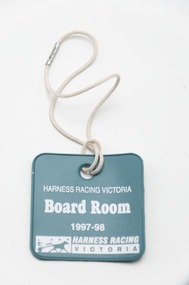Badge - Membership, Harness Racing Victoria, Season 1997/98