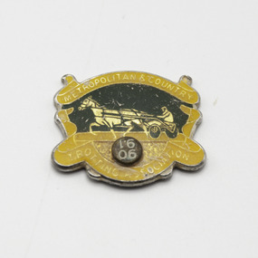Badge - Membership, Metropolitan & Country Trotting Association (M&CTA), Season 1990/91