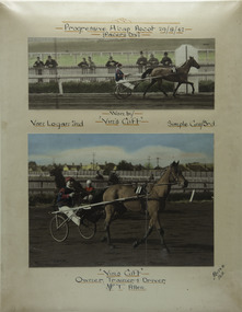 Photograph - Mounted photo finish, Akers & Co, Vin's Gift, 29 August 1942