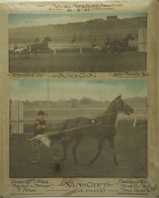 Photograph - Mounted photo finish, Akers & Co, Vin's Gift, 30 May 1942