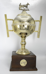 Memorabilia - Gold trophy, Maori's Idol, Australian Harness Horse of the Year Trophy