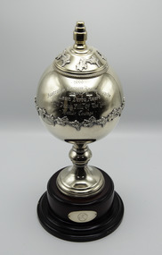 Memorabilia - Silver trophy, Mother Courage, 1999 Lawn Derby Award, 3yo Pacing Filly of the Year