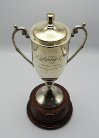 Memorabilia - Gold trophy, Mother Courage, 2002 Ladyship Cup